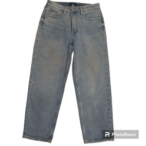 Relaxed Jeans stretch high rise stretch cotton denim Free Assembly Weekday women